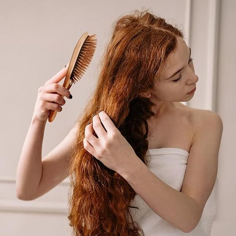 Luipui best light brown hair brush comb pack of 1