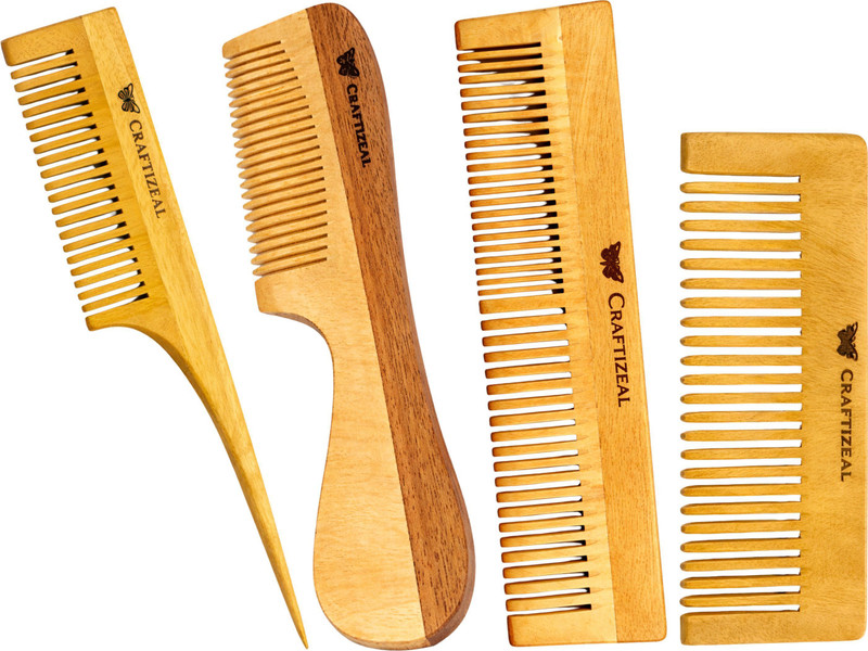 CRAFTIZEAL Wooden Hair Care Comb