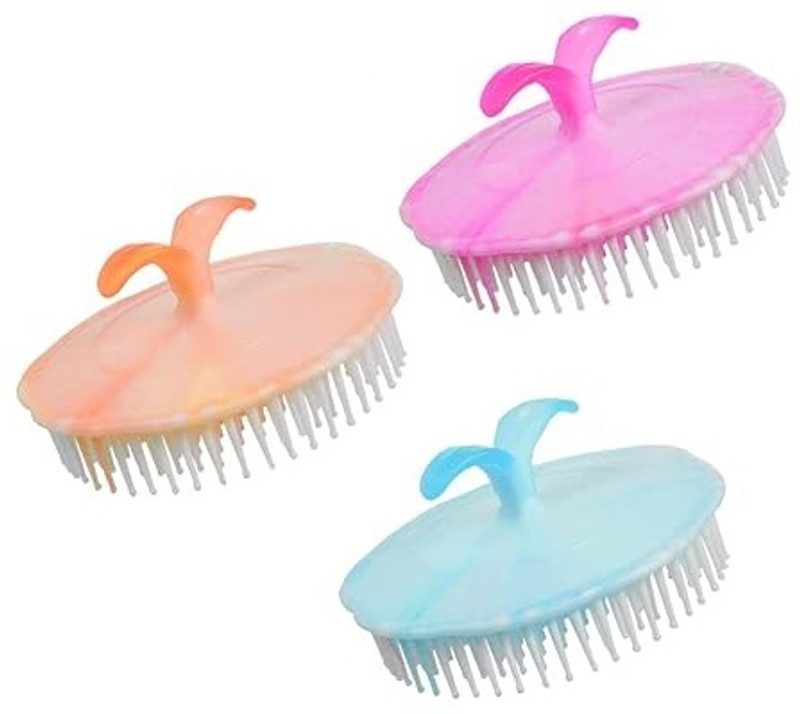ycs Hand Grip Round Combs (Finger Comb 3pc) | Pocket Hair Comb