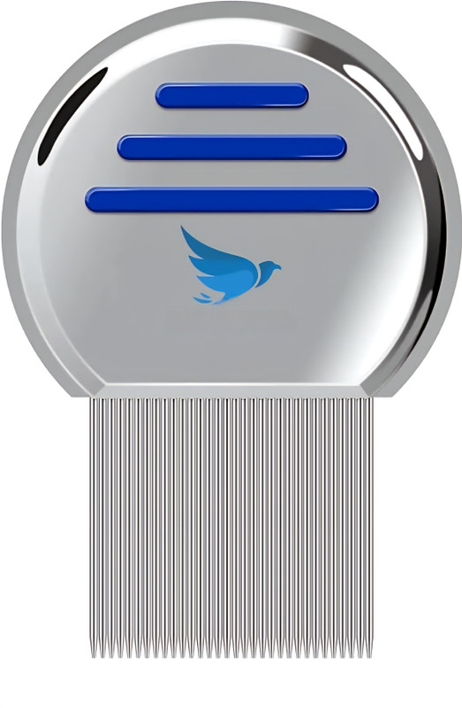 JBZ Stainless Steel lice comb Treatment for Head Egg Removal Easy to Use pack of 1