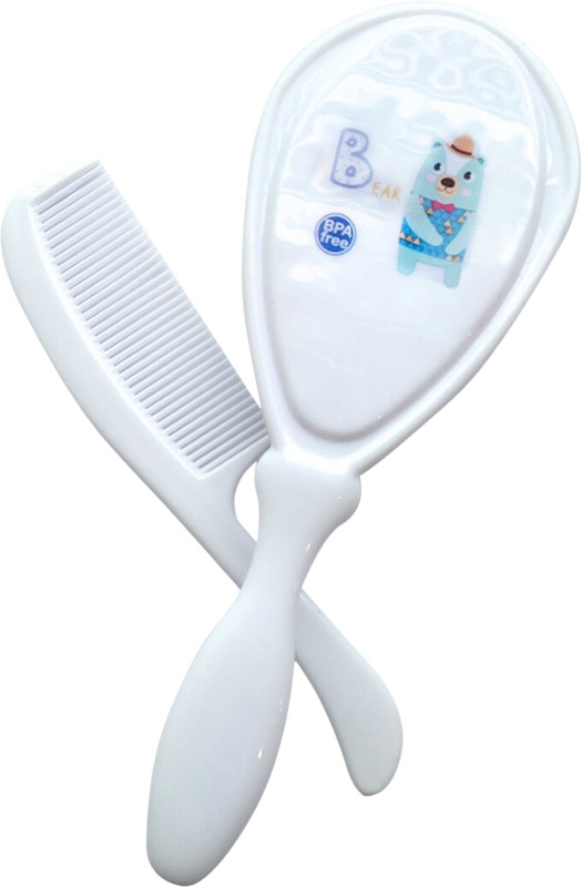 Adore Smarty Baby Hair Brush & Comb Set - Blue Bear (Pack of 2)