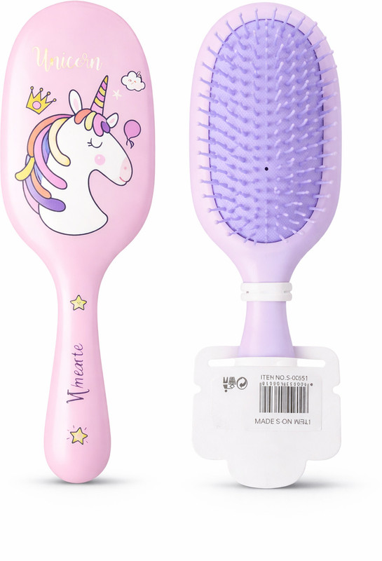 Sunita Enterprises SE Silk Smooth Detangle Unicorn Brush Soft Touch Unicorn Brush- 1 Piece