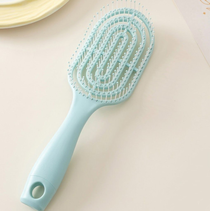 Kasa Hair Brush for Blow Drying – Scalp Massage Comb for Curly, Straight, Anti-Frizz,