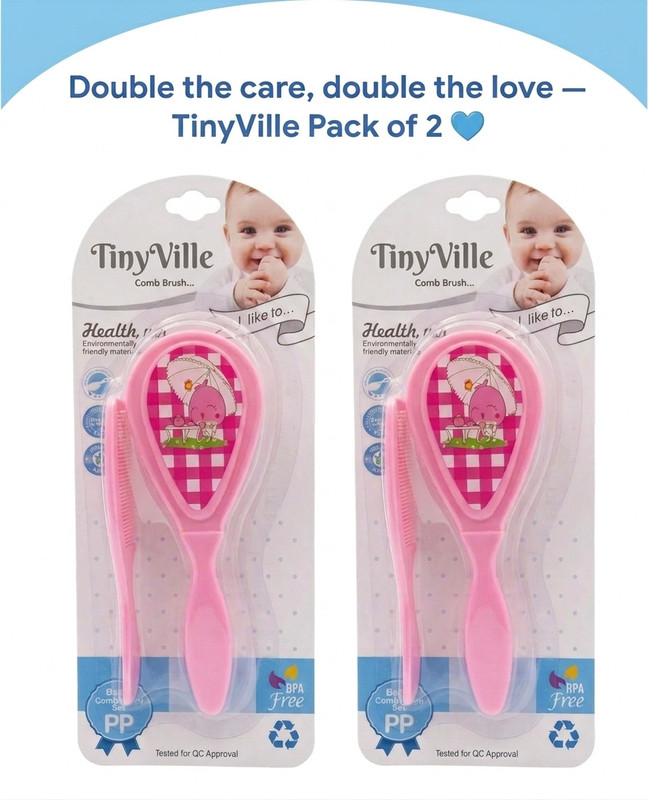 TinyVille BABY COMFY ND BEST CMB BRUSH ST
