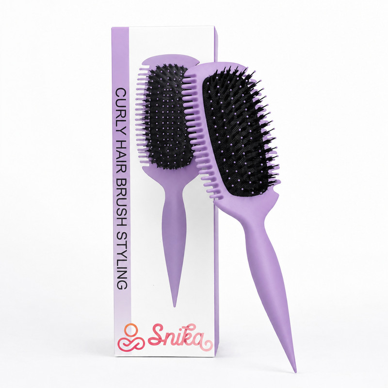 Axenta Curl Defining Brush, Curl Hair Brush, Curl Define Styling Brush
