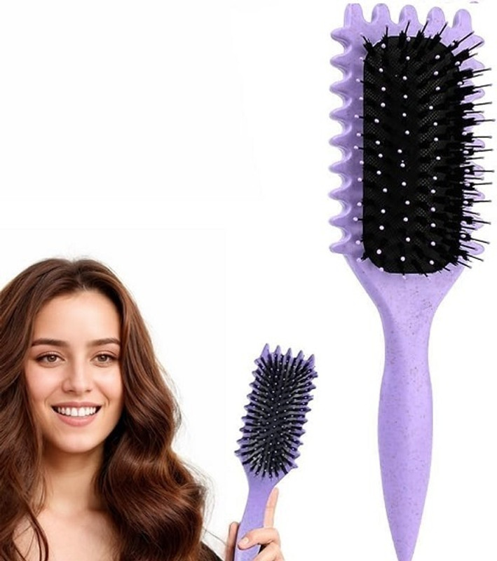 Shopfleet Defining & Detangling Hair Curler Shaping Brush Use for Men Or Women
