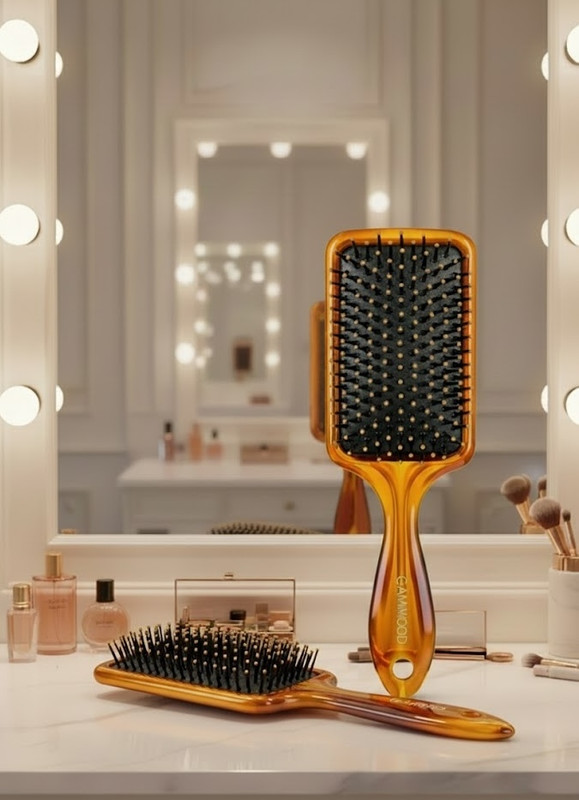 glamwood Paddle Brush Pack of 2
