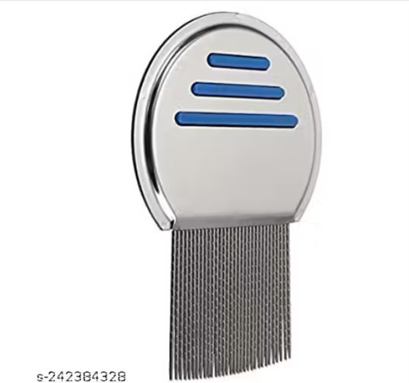 opoola Lice Comb Fine Metal Teeth | Head Lice Remover | Nit & Egg Remover