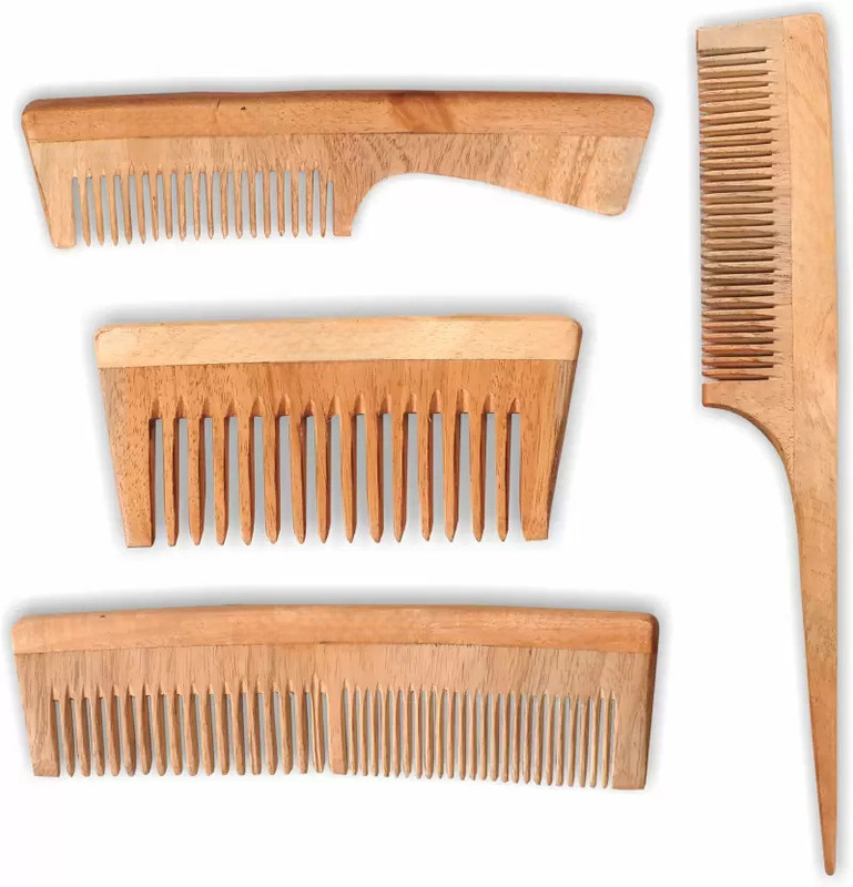 OLONKARINI Neem Wooden Comb for man and woman