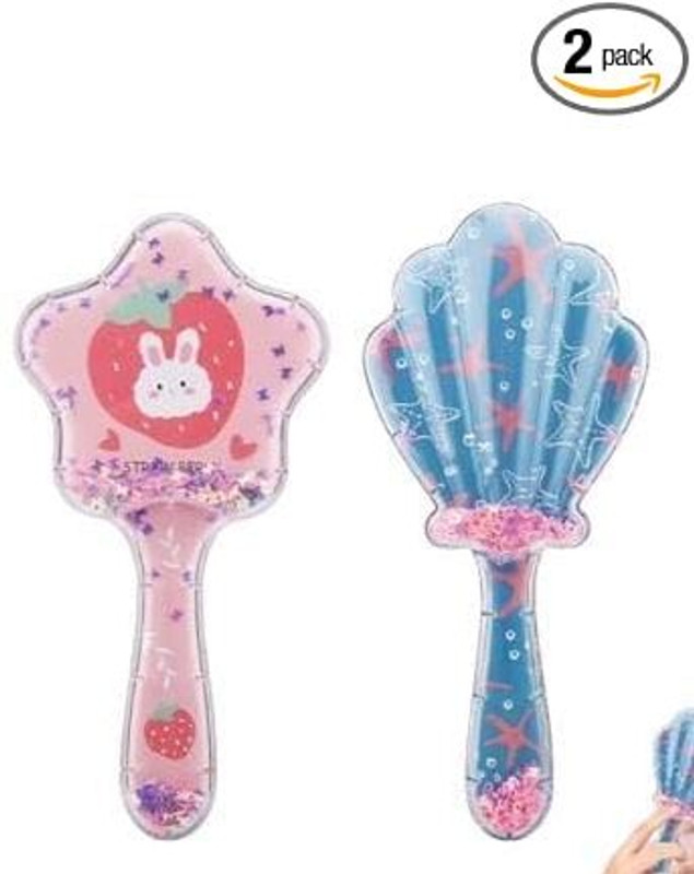 jntsimpex Cute Detangler Wet comb No Pain Soft Kids comb Through Tangles Brush Rabbit