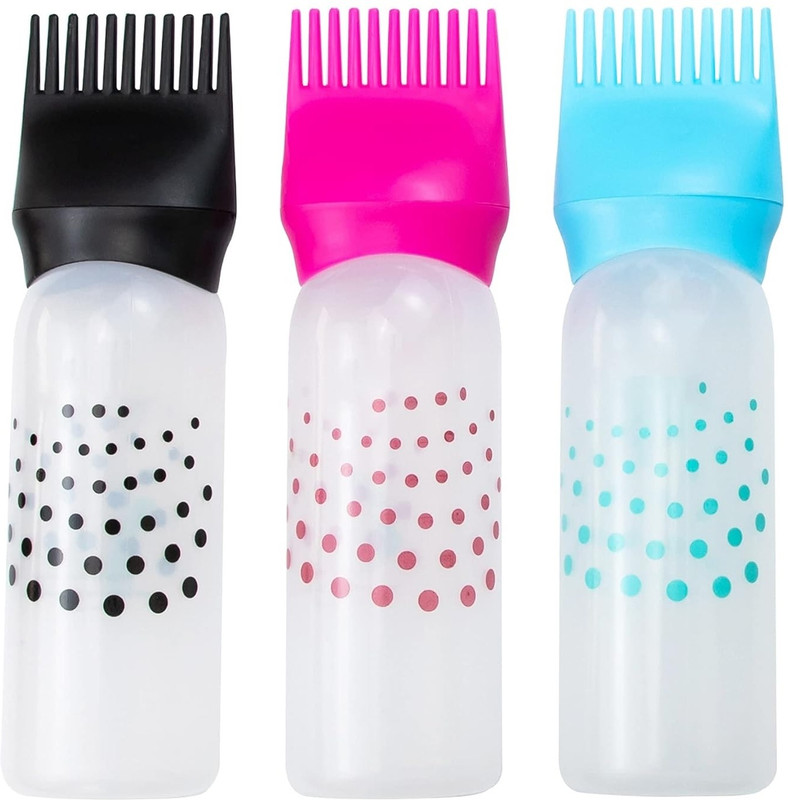 Shihen 3 pcs Profssional Brush Applicator Comb Hairdressing Coloring Styling Tool