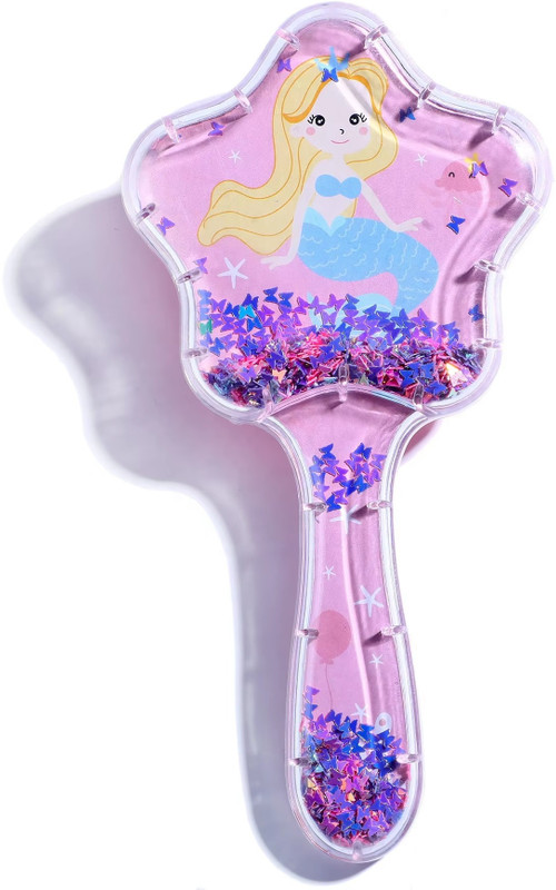 UGS Trending Mermaid Design Star shaped Comb Hairbrush for Kids