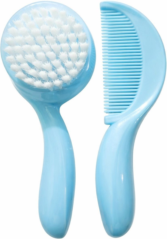 Mummasafe Baby Comb & Hair Brush Set with Soft Bristles