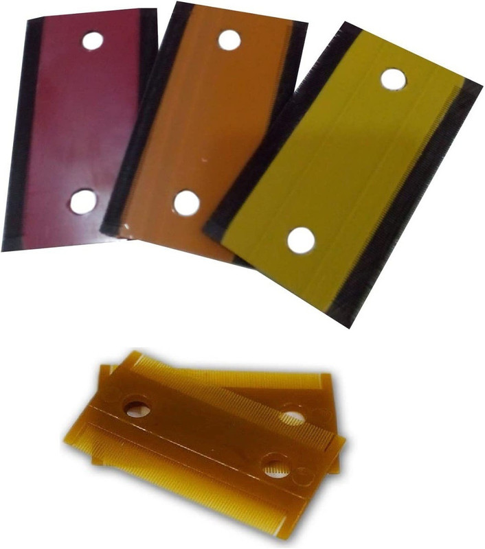 fashion accessories Combs Wide Teeth Lice and Dandruff Hair Combs for Men and Women (Pack 5)