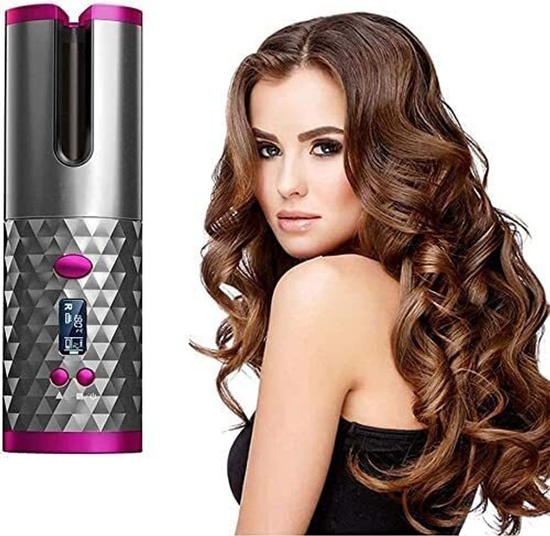 Myrra USB Rechargeable Automatic Hair Curler For Women Hair Curler(Multicolor)
