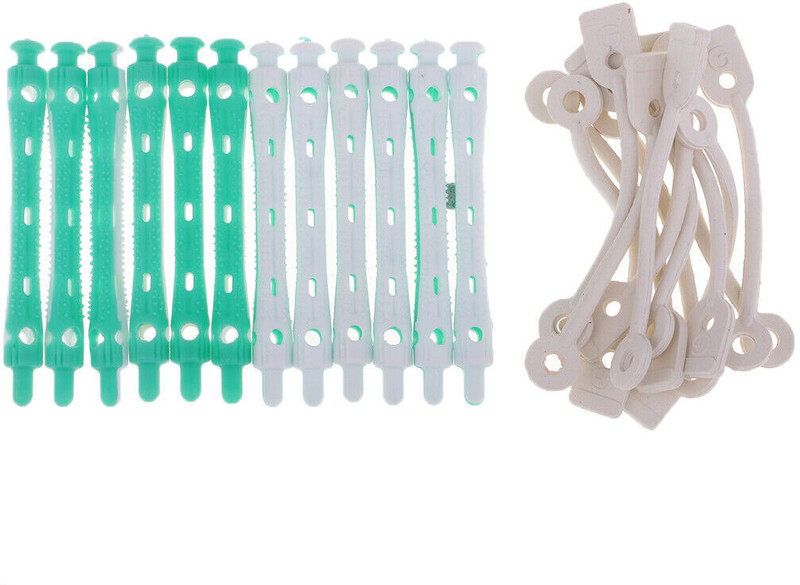 Rinpoche 12 Pieces Hair Perm Rods Cold Wave Curlers Rollers for Hairdressing Styling Hair Curler(Multicolor)