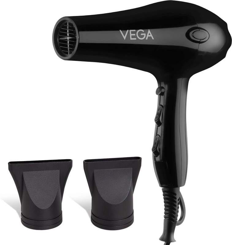 VEGA VHDP-02 Hair Dryer(2000 W, Black)