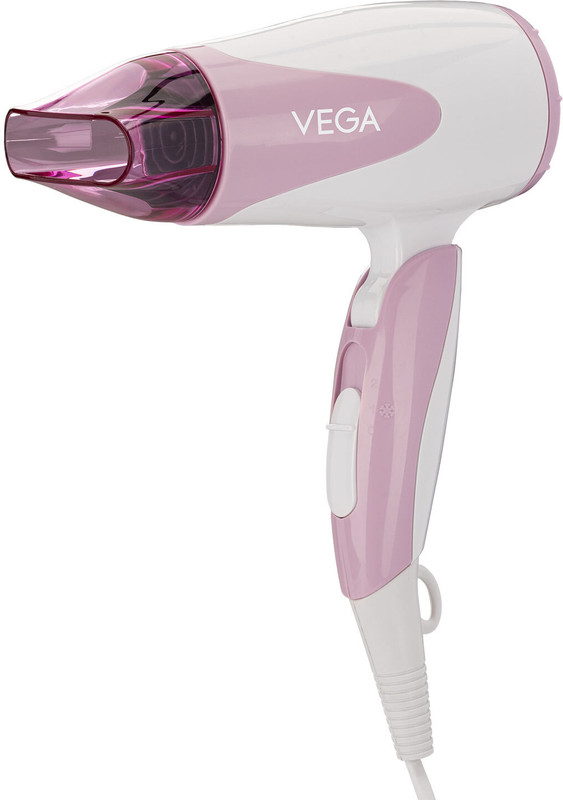 VEGA VHDH-05 Hair Dryer (1000 W, White, Pink)