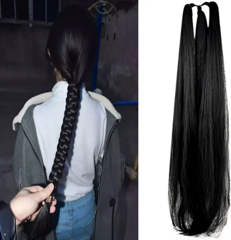 Crazy Hair Women Traditional Twist Braiding Artificial Choti For Women M-1 Hair Extension