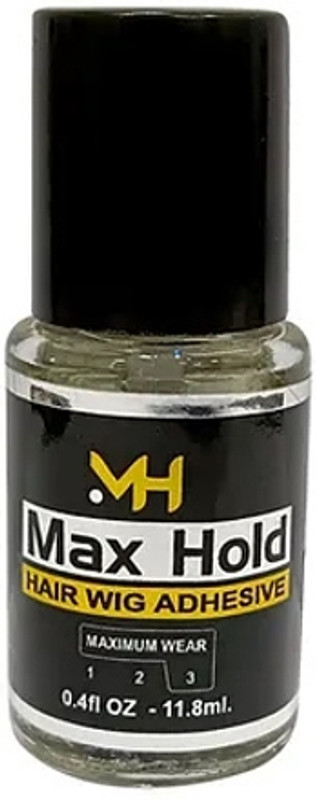 max hold MaxHold Wig Glue Long-Lasting Waterproof Bond (11.8 ml) Glue(11.8 ml)