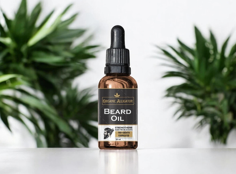 ORGANIC ALLIGATOR exclusive beard oil for best growth, shine and nourished beard Hair Oil(30 ml)