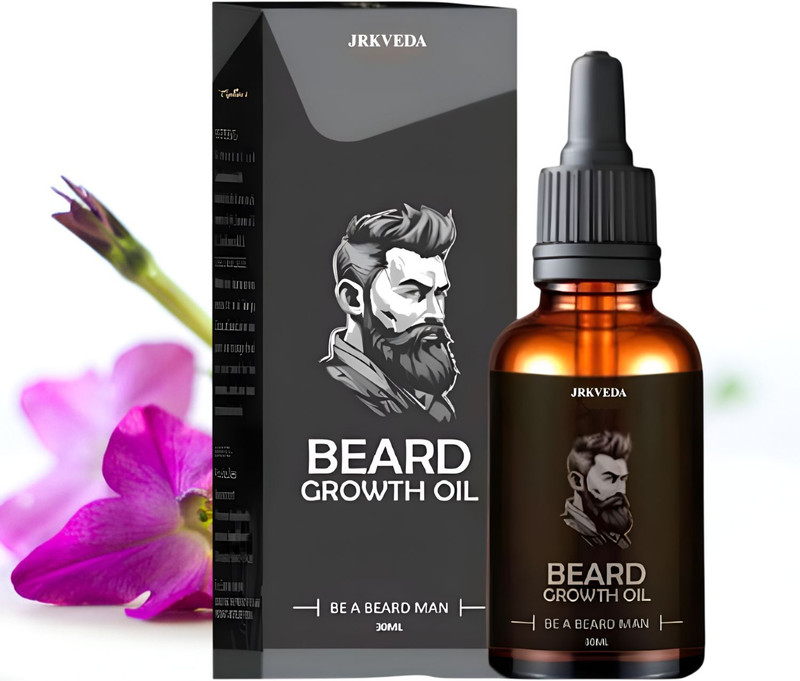 JRKVEDA Herbal Beard Growth Serum Oil Hair Oil(30 ml)