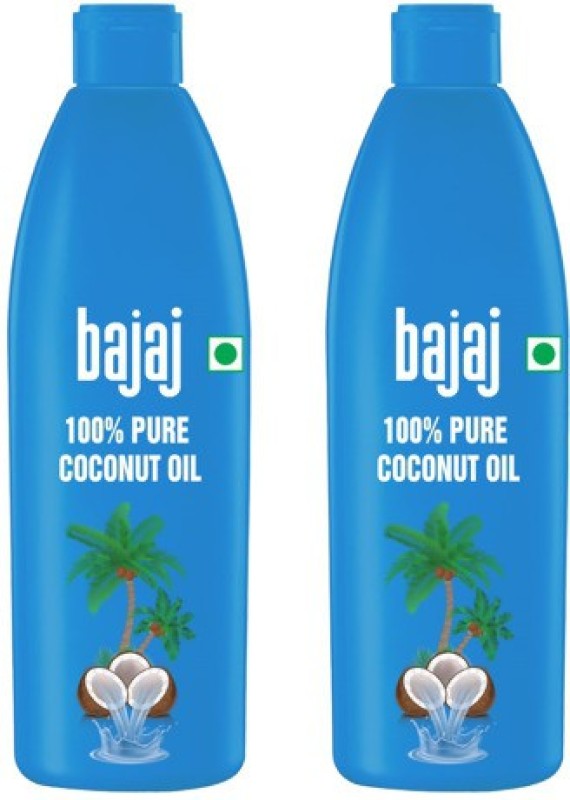 BAJAJ Coconut Oil 600ml Pack of 2 Hair Oil  (1200 ml)