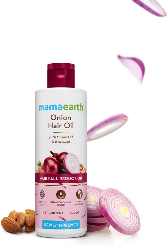 Mamaearth Onion Redensyl For Fall Control Hair Oil(200 ml)