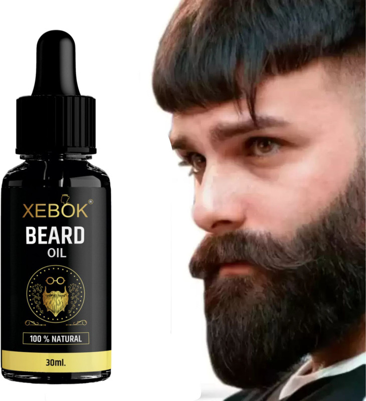 Xebok Beard Growth Oil, 30ml | Natural Hair Oil(30 ml)