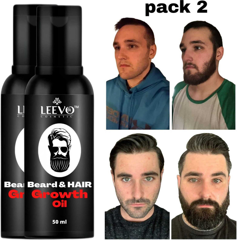 LEEVO Beard Oil for Thickening Beard and Improving Beard Density Hair Oil(100 ml)