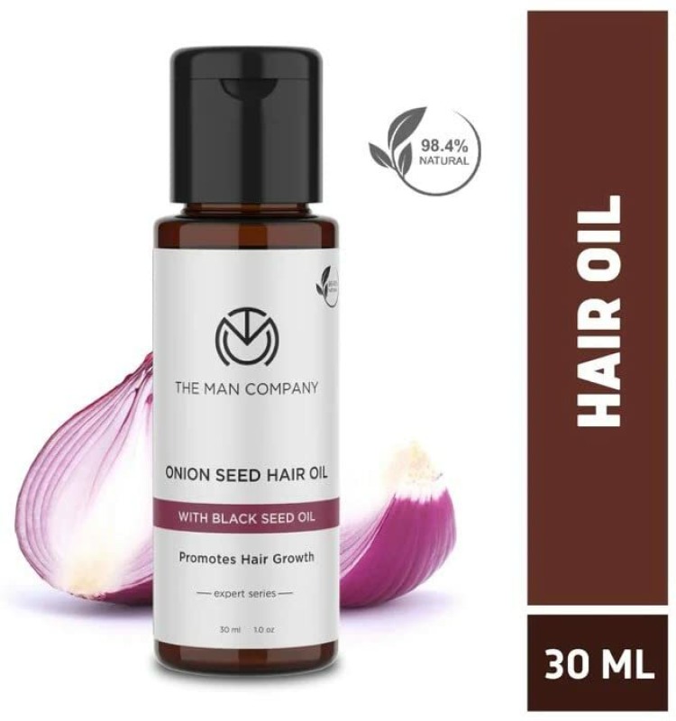 THE MAN COMPANY Mini Onion Oil for Hair Growth & Hair Fall Control Hair Oil  (30 ml)