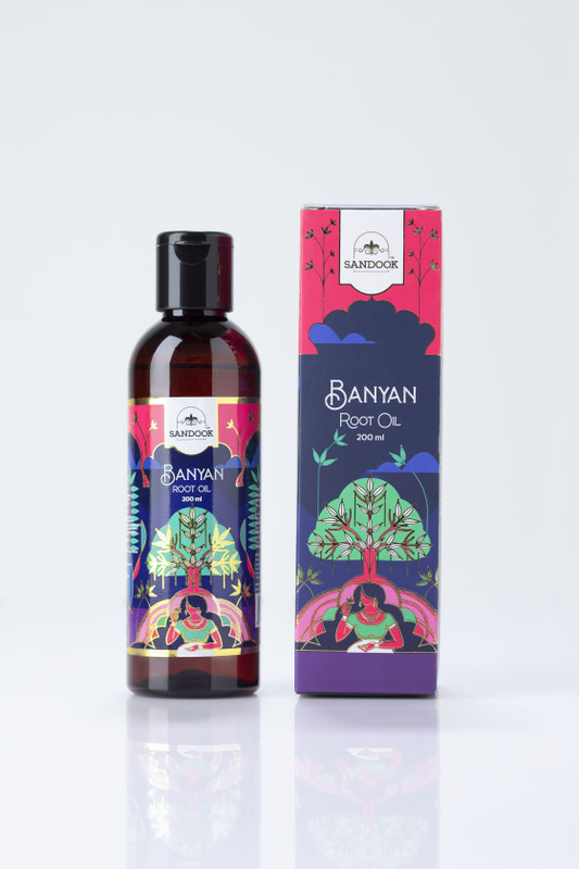 sandook Banyan Root Hair Oil(220 g)
