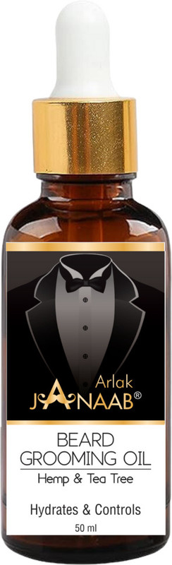 Janaab Beard Grooming Oil for Faster & Thicker Hair Oil Liquid for Men, Hair Growth Oil Hair Oil(50 ml)