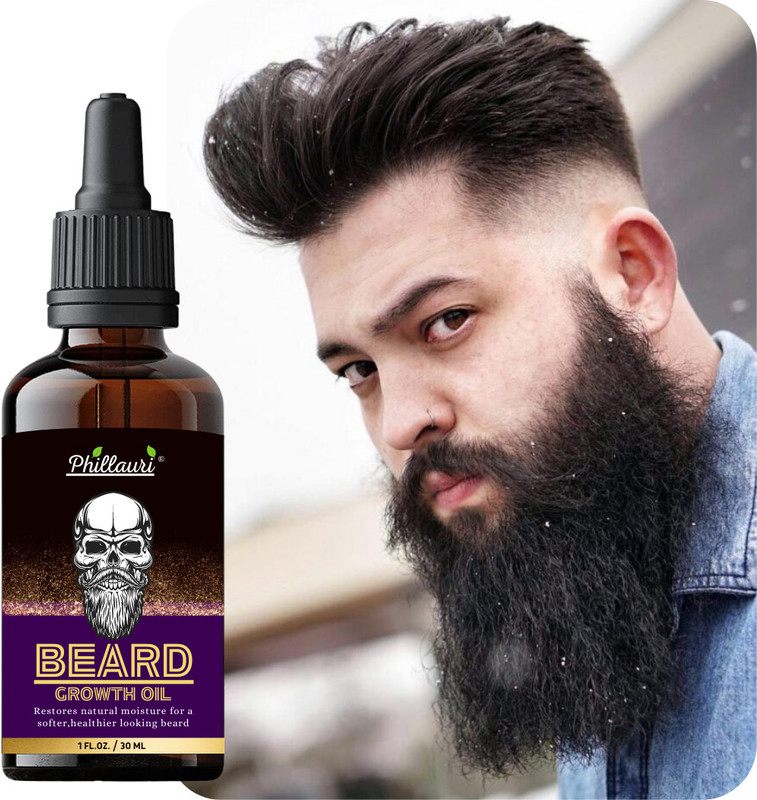 Phillauri Faster Beard Growth Hair oil For Men Hair Oil(30 ml)