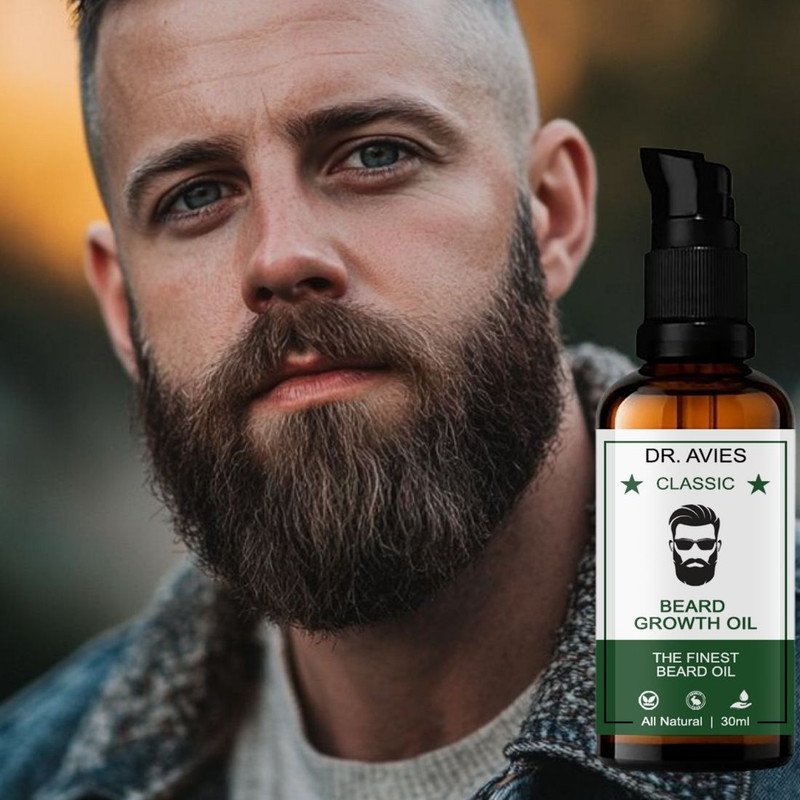 Dr. Avies Advance men Beard Growt Oil For Men. Hair Oil(30 ml)