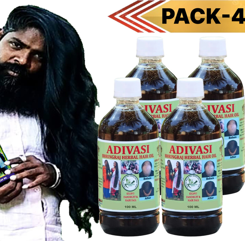 Adivasi Herbal Premium quality hair Oil for Hair Regrowth Hair Oil(400 ml)
