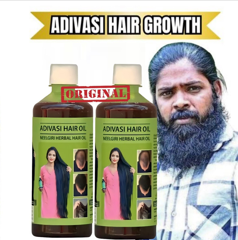 Adivasi NEELGIRI 108 Jadibutti mix Hair Oil (250 Hair Oil(500 ml)