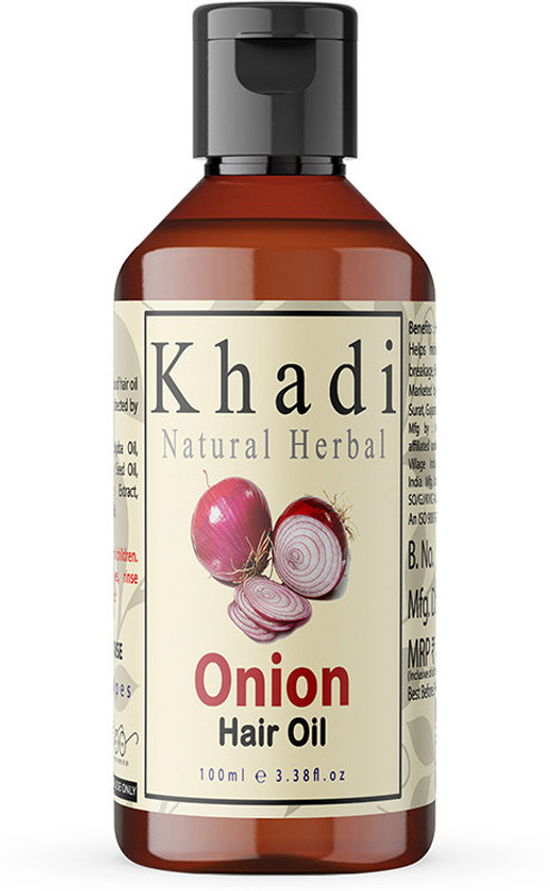 khadi natural herbal Red Onion Hair Oil(100 ml)