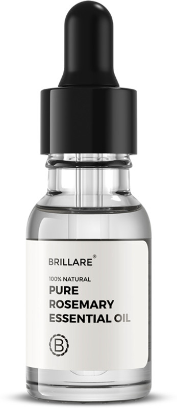 BRILLARE Pure Rosemary Essential Oil for Hair Growth & Scalp Nourishment Hair Oil(15 ml)