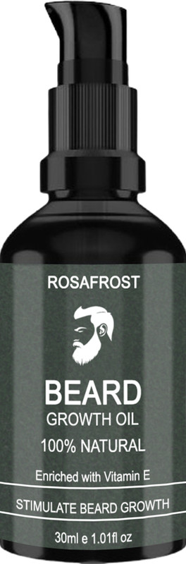 ROSAFROST Ayurvedic Beardd Growth, 30 ml Hair Oil. Hair Oil(30 g)