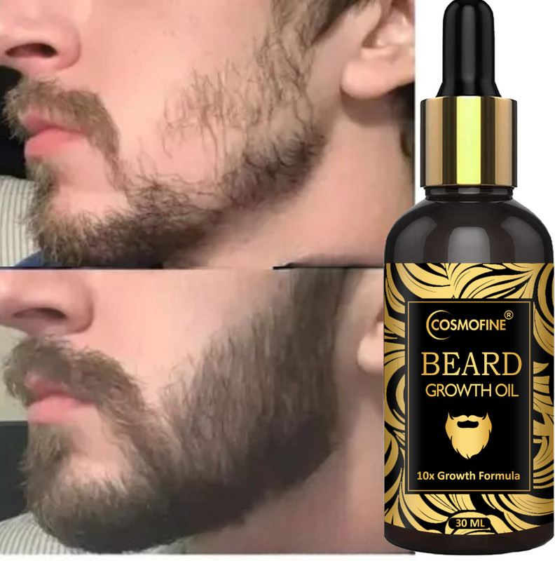 cosmofine Beard and Moustache Oil Non-Sticky, Light Hair Oil(30 ml)