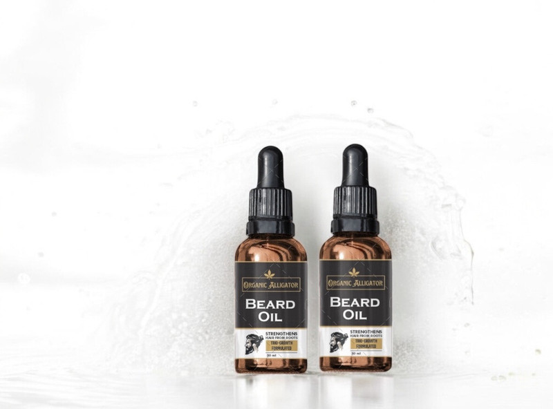 ORGANIC ALLIGATOR exclusive beard oil for perfect and fuller beard | 60 ml Hair Oil(60 ml)