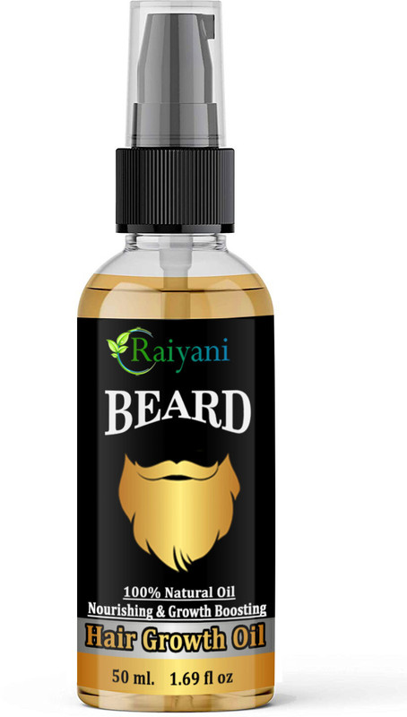 Raiyani Beard Growth Oil with Redensyl and Biotin for Thicker and Fuller Beard Hair Oil(50 ml)