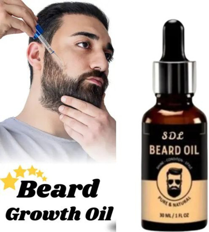 SDL Beard Oil For Men Who Own Their Beards Hair Oil(30 ml)