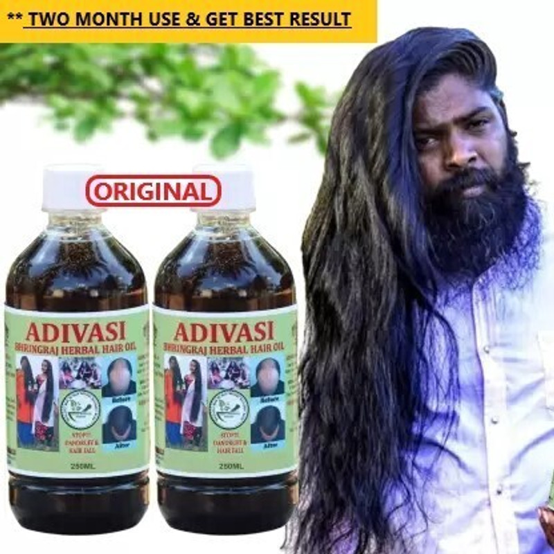 Adivasi New_100% Re-Growth Hair oil For ANTTYPE Of HAir Hair Oil(500 ml)