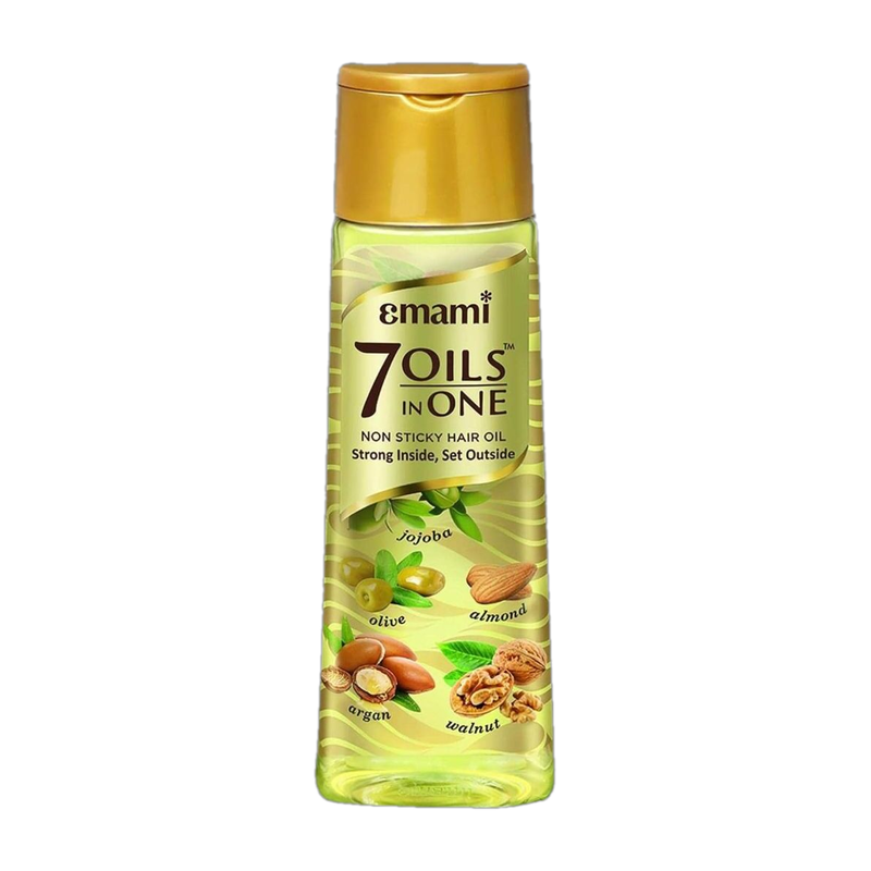 EMAMI 7 Oils In One Hair Oil Makes Hair 20X Stronger And Manageable. Hair Oil(500 ml)