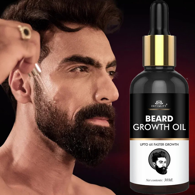 INTIMIFY Beard Oil For Extra Strong Beard Hair Growth oil Hair Oil(30 ml)