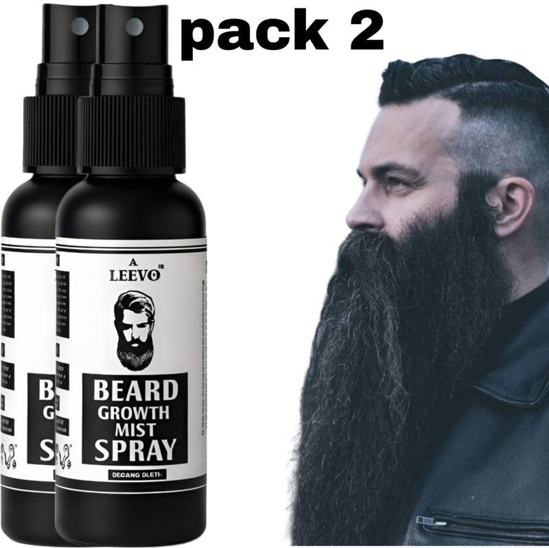 LEEVO Luxury Beard Hydration Spray Oil Hair Oil(60 ml)