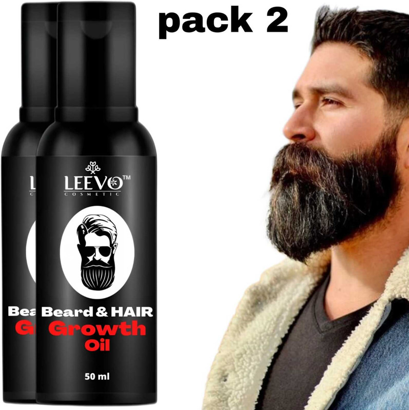 LEEVO Majestic Beard Oil – Luxury Care with Natural Extracts Hair Oil(100 ml)