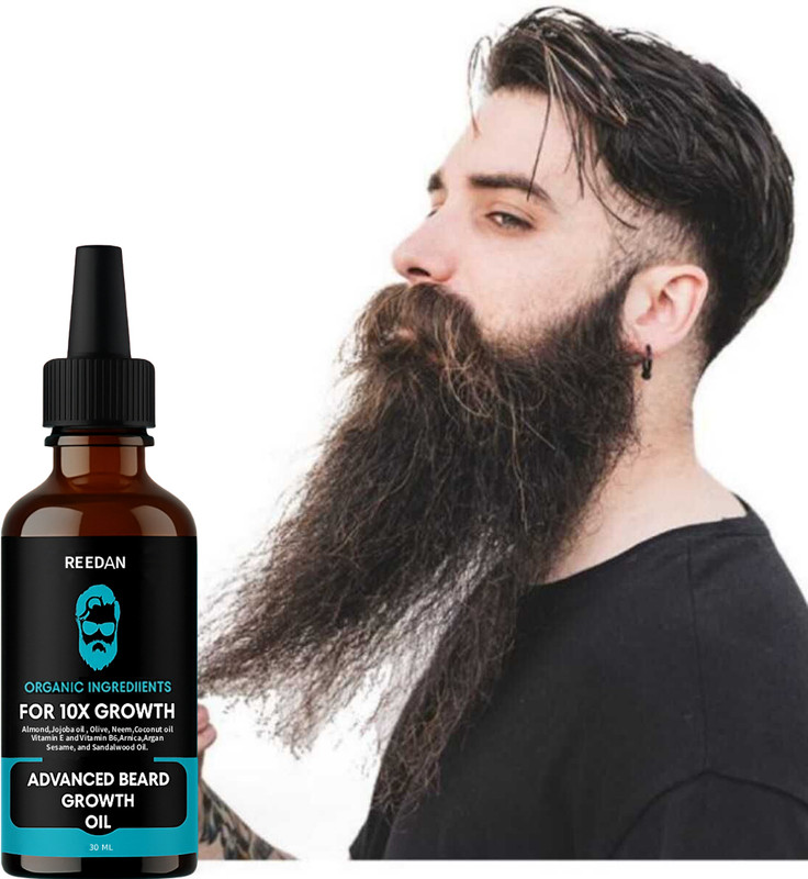 dr. alestia Advanced Beard Growth Oil With Argan Oil For Thicker And Healthier  Hair Oil(30 ml)